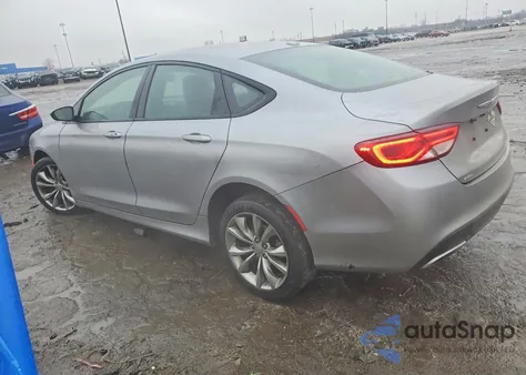 2016 Chrysler 200 S from USA, damaged, VIN 1C3CCCDG9GN122340
